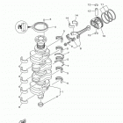 F115JB/F115LB/F115XB 0214 Коленчатый вал и Поршень