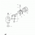 F2.5SMHA/F2.5LMHA 0314 Коленчатый вал и Поршень