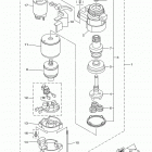 F25LEA/F25SEHA/F25SMHA/F25LA/F25SEA 0114 ПУСКОВОЙ ЭЛЕКТРОДВИГАТЕЛЬ