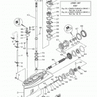 F90LA/F90XA/F90JA 0114 Корпус редуктора 1
