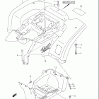 LT-A500F,B,C VINSON 4x4 AUTOMATIC Rear fender (model k4)