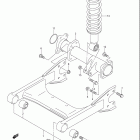 LT F250 OZARK Rear swingingarm (model k5 / k6)