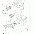 LT F400F EIGER 4X4 MANUAL Воздухозаборник