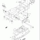 LT Z400,Z QuadSport Z400 Rear swinging arm (model k3~f.no.32113657)