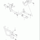 LT80 QUADSPORT Footrest (model k2 / k3 / k4 / k5 / k6 p3)