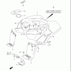 LT80 QUADSPORT Rear fender (model k4)