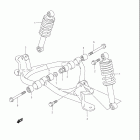 LT80 QUADSPORT Suspension arm