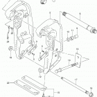 DF200/DF225/DF250 Clamp bracket transom(x) (df200z e03)