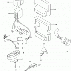 DF200/DF225/DF250 Ptt switch  /  engine control unit (df250z e03)