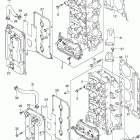 DF200/DF225/DF250 Cylinder head (df225t e03)