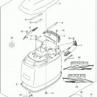 DF200/DF225/DF250 Engine cover (for y5s)(df225z e03)