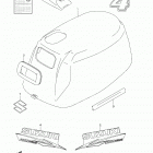 DF4 / df6 00402F 410001~ 00602F 410001 Engine cover (df4 p03)
