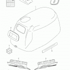 DF4 / df6 00402F 410001~ 00602F 410001 Engine cover (df6 p03)