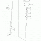 DF40A 50A 60A 410001 Shift rod (df60avt e03)