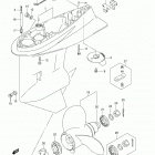 DF40A 50A 60A 410001 Gear case (df60avt e03)