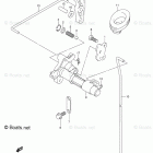 DF 9.9ARL Clutch Rod (DF9.9AR P03)