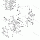 DF 9.9BRL ГОЛОВКА ЦИЛИНДРА