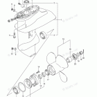 DF 15ARL Gear Case (4 Blade) (DF15ATH P03)