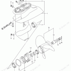 DF 20AS Gear Case (3 Blade)