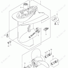 DF 25RL КАРТЕР КОРОБКИ ПЕРЕДАЧ