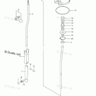 DF 50AVTL Shift Rod (DF50AVT E03)