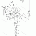 DF 50AVTL Swivel Bracket (DF50AVT E03)