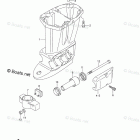 DF 60AVTL Drive Shaft Housing (DF60A E03)