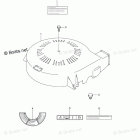 DF 115ATL RING GEAR COVER
