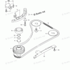 DF 140AZX ЦЕПЬ ГРМ