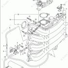 DF 150TGXZ Intake Manifold / Throttle Body (DF150ZG E03)