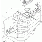 DF 150ZX Intake Manifold / Throttle Body (DF150TG E03)