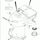 DF 150ZX Silencer / Ring Gear Cover (DF150Z E03)