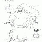 DF 150ZX Silencer / Ring Gear Cover (DF150ZG E03)