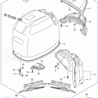 DF 150ZX Engine Cover (For Y5S) (DF150Z E03)