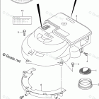 DF 175TGX Silencer / Ring Gear Cover (DF175Z E03)