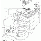 DF 175TGXZ Intake Manifold / Throttle Body (DF175ZG E03)