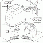 DF 175TGXZ Engine Cover (For 0EP) (DF175T E03)
