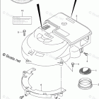 DF 175TGXZ Silencer / Ring Gear Cover (DF175Z E03)