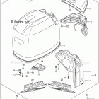 DF 175ZX Engine Cover (For Y5S) (DF175T E03)