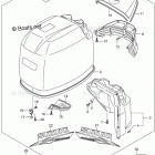 DF 175ZX Engine Cover (For Y5S) (DF175Z E03)