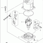 DF 200TL PTT Motor Transom(X) (DF200Z E03)