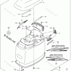 DF 200TL Engine Cover (For Y5S) (DF200T E03)