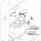 DF 200TL Engine Cover (For Y5S) (DF200Z E03)