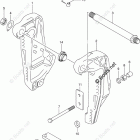 DF 250TXX Clamp Bracket Transom(L) (DF250ST E03)