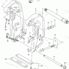 DF 250TXX Clamp Bracket Transom(X,XX) (DF250Z E03)