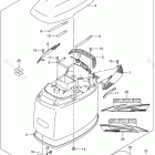 DF 250TXZ Engine Cover (For Y5S)(DF250T E03)