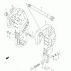 DF40A 50A 60A L2 Clamp bracket (df40a e3)