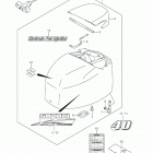 DF40A 50A 60A L2 Engine cover (df40a e3)