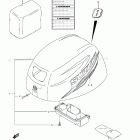 DF 9.9AS Engine Cover (DF8AR)