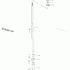 DF 40ATL ТЯГА СЦЕПЛЕНИЯ